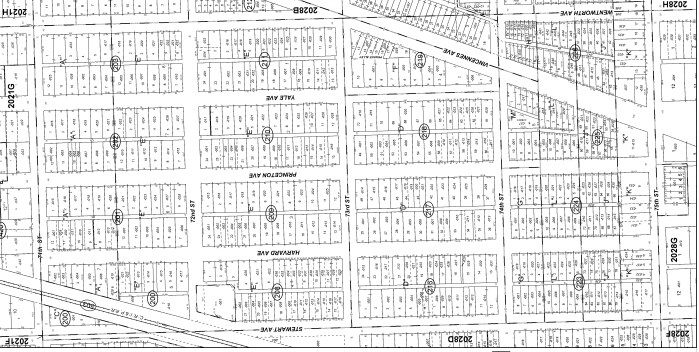 7108 S Harvard Ave, Chicago, IL for sale Plat Map- Image 1 of 2