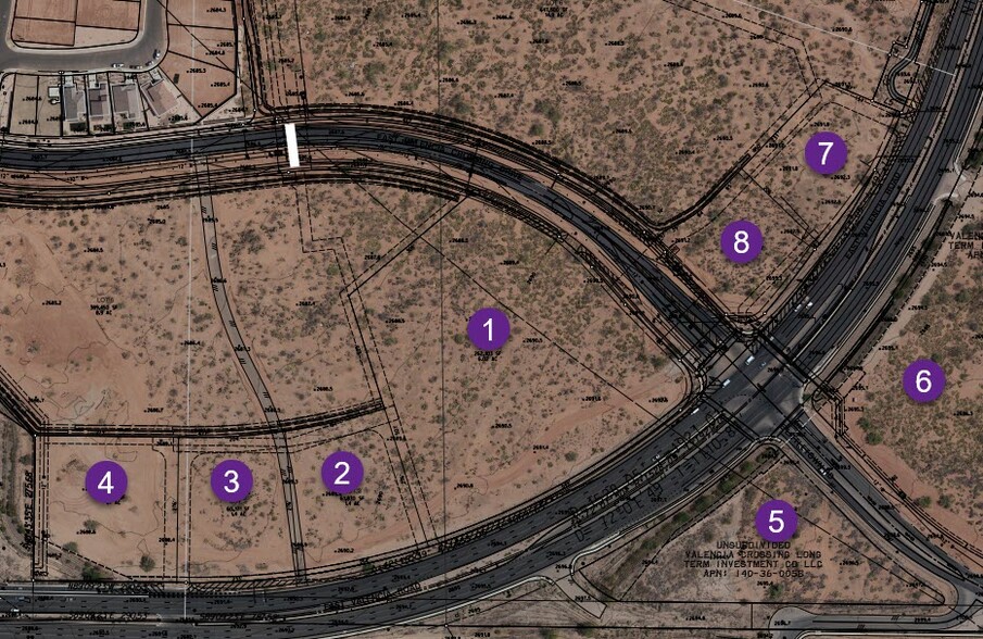 5165 Valencia  & Littletown Rd, Tucson, AZ for sale - Aerial - Image 1 of 2