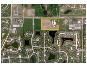 9105 Algonquin Rd, Huntley, IL - AERIAL  map view