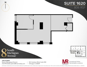 8 S Michigan Ave, Chicago, IL for lease Floor Plan- Image 1 of 6