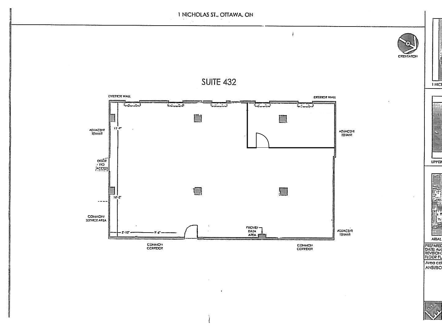 1-5 Nicholas St, Ottawa, ON for lease Floor Plan- Image 1 of 1