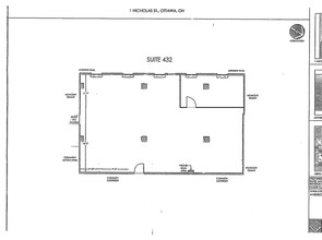 1-5 Nicholas St, Ottawa, ON for lease Floor Plan- Image 1 of 1