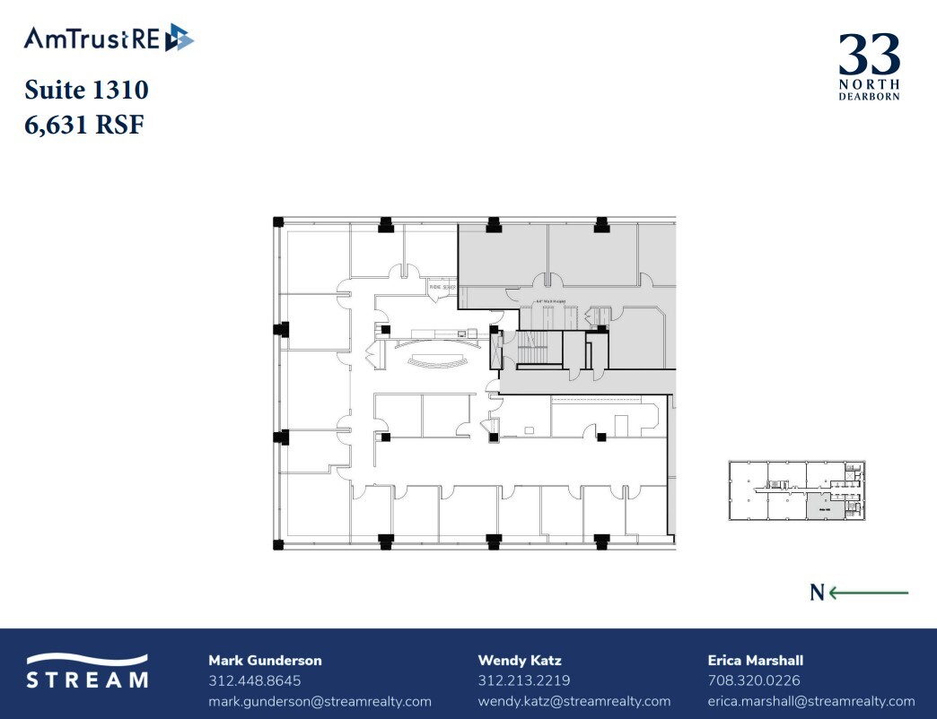 33 N Dearborn St, Chicago, IL for lease Floor Plan- Image 1 of 1