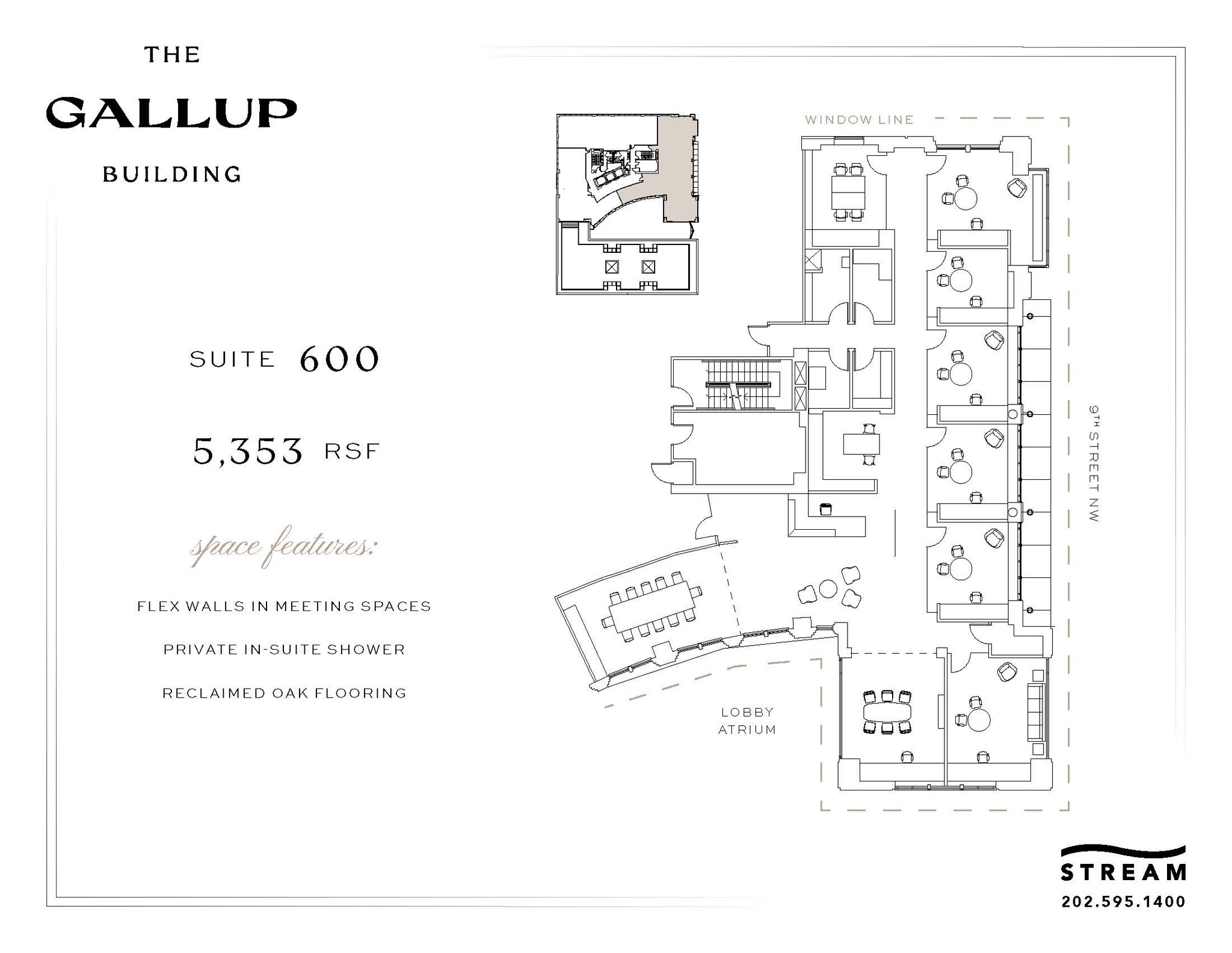 901 F St NW, Washington, DC for lease Floor Plan- Image 1 of 1