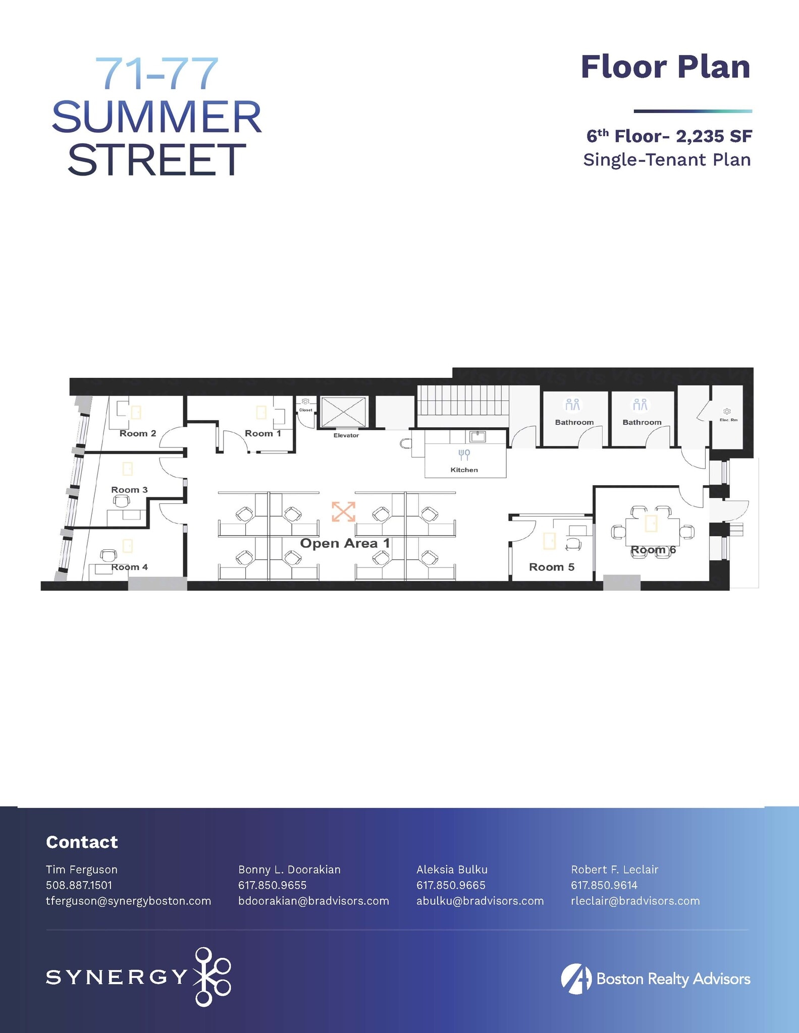 71 Summer St, Boston, MA for lease Floor Plan- Image 1 of 1