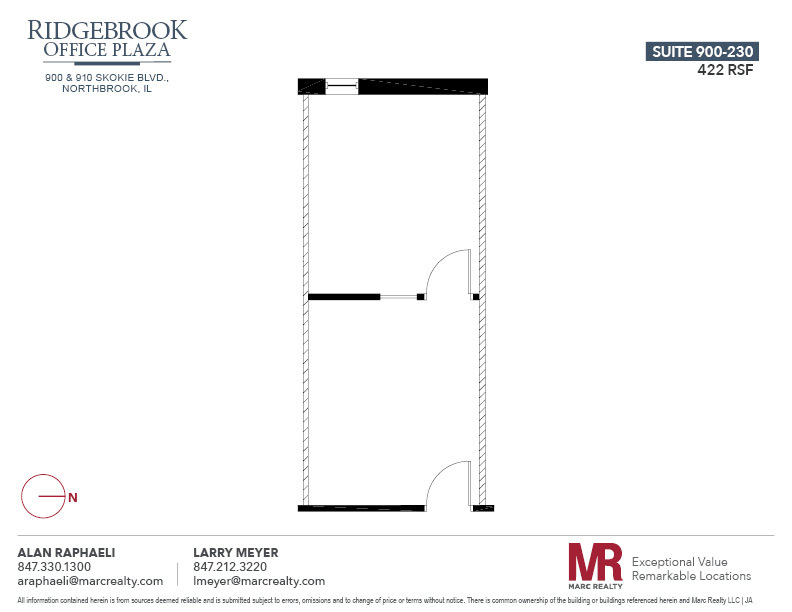 900 Skokie Blvd, Northbrook, IL for lease Floor Plan- Image 1 of 1