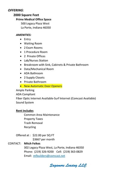 500 Legacy Plz W, Laporte, IN for lease - Building Photo - Image 3 of 15