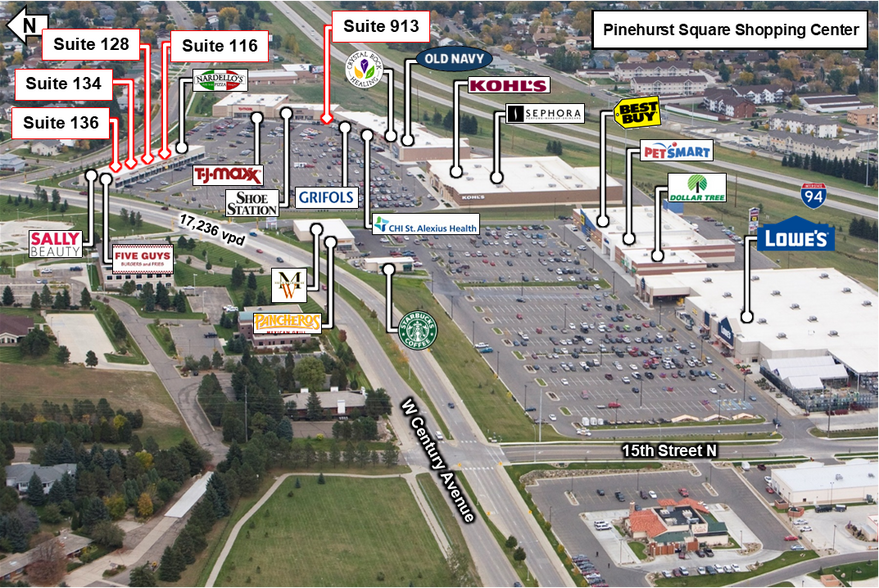 1201-1215 W Century Ave, Bismarck, ND for lease - Building Photo - Image 2 of 2