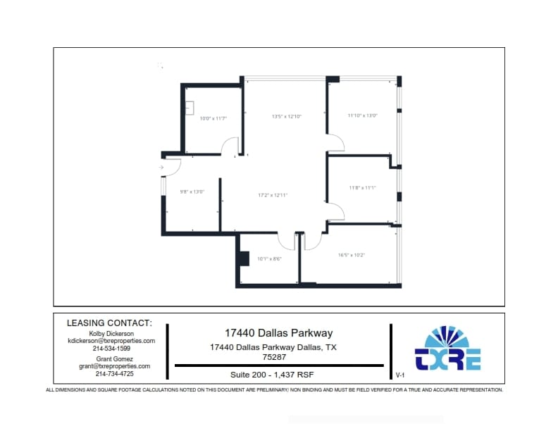 17440 N Dallas Pky, Dallas, TX for lease Interior Photo- Image 1 of 1