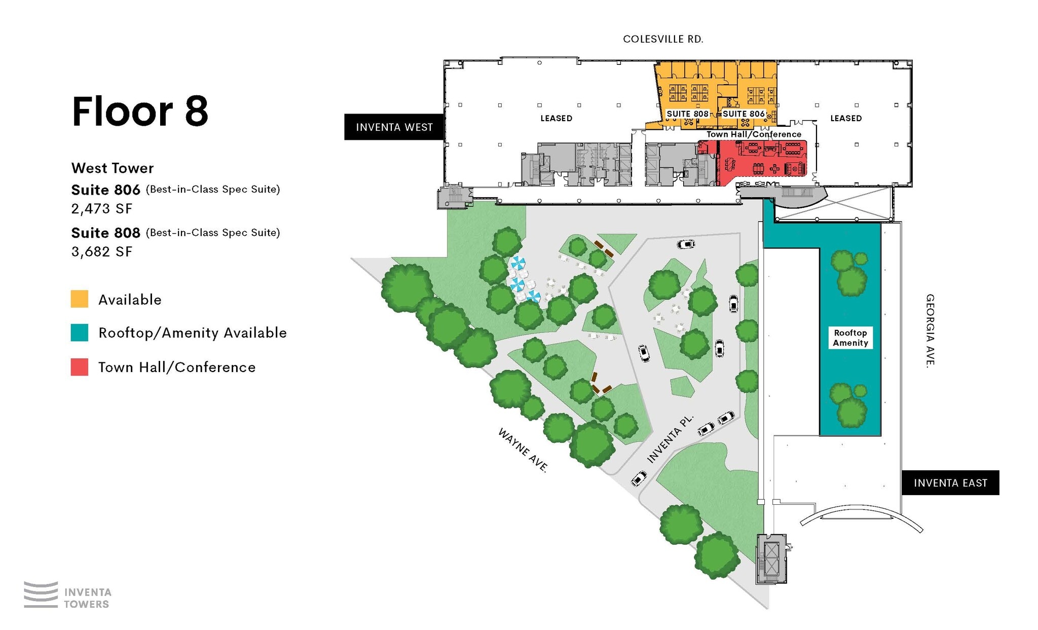 1 Inventa Pl, Silver Spring, MD for lease Floor Plan- Image 1 of 2