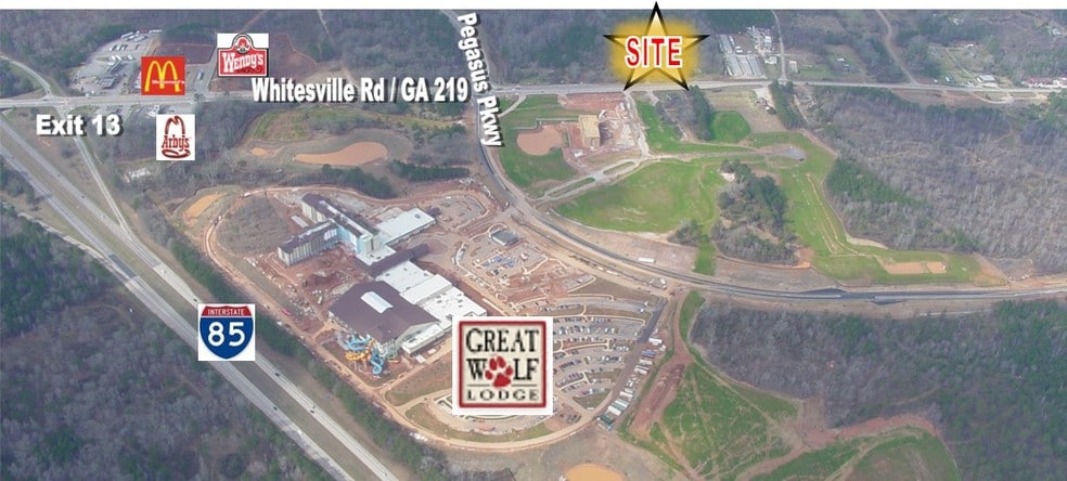 2170 Whitesville Rd, Lagrange, GA for sale - Aerial - Image 1 of 4