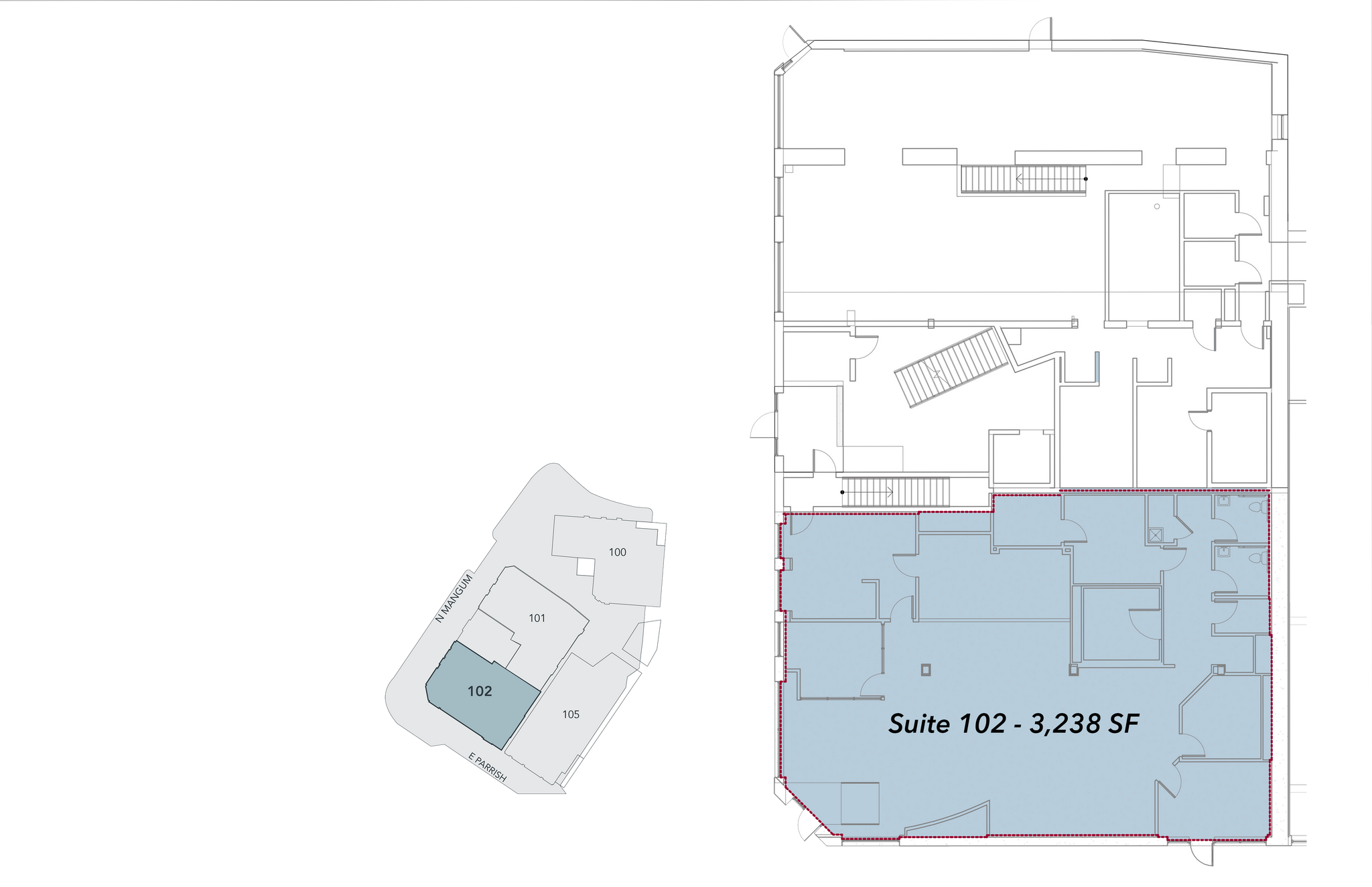 200-208 N Mangum St, Durham, NC for lease Site Plan- Image 1 of 3