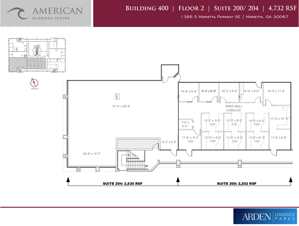 1395 S Marietta Pky SE, Marietta, GA for lease Floor Plan- Image 1 of 1