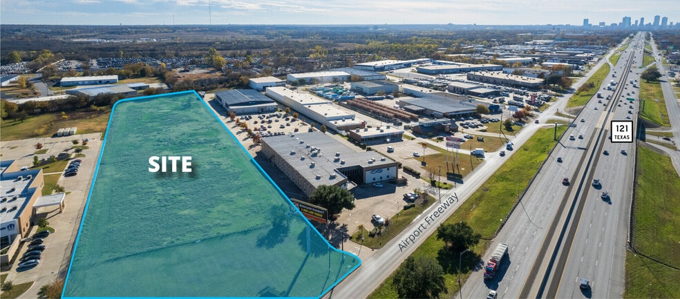 5722 Airport Fwy, Fort Worth, TX for sale - Aerial - Image 1 of 2
