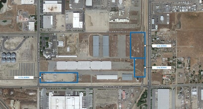 2925 S Maple Ave, Fresno, CA - Aerial map view