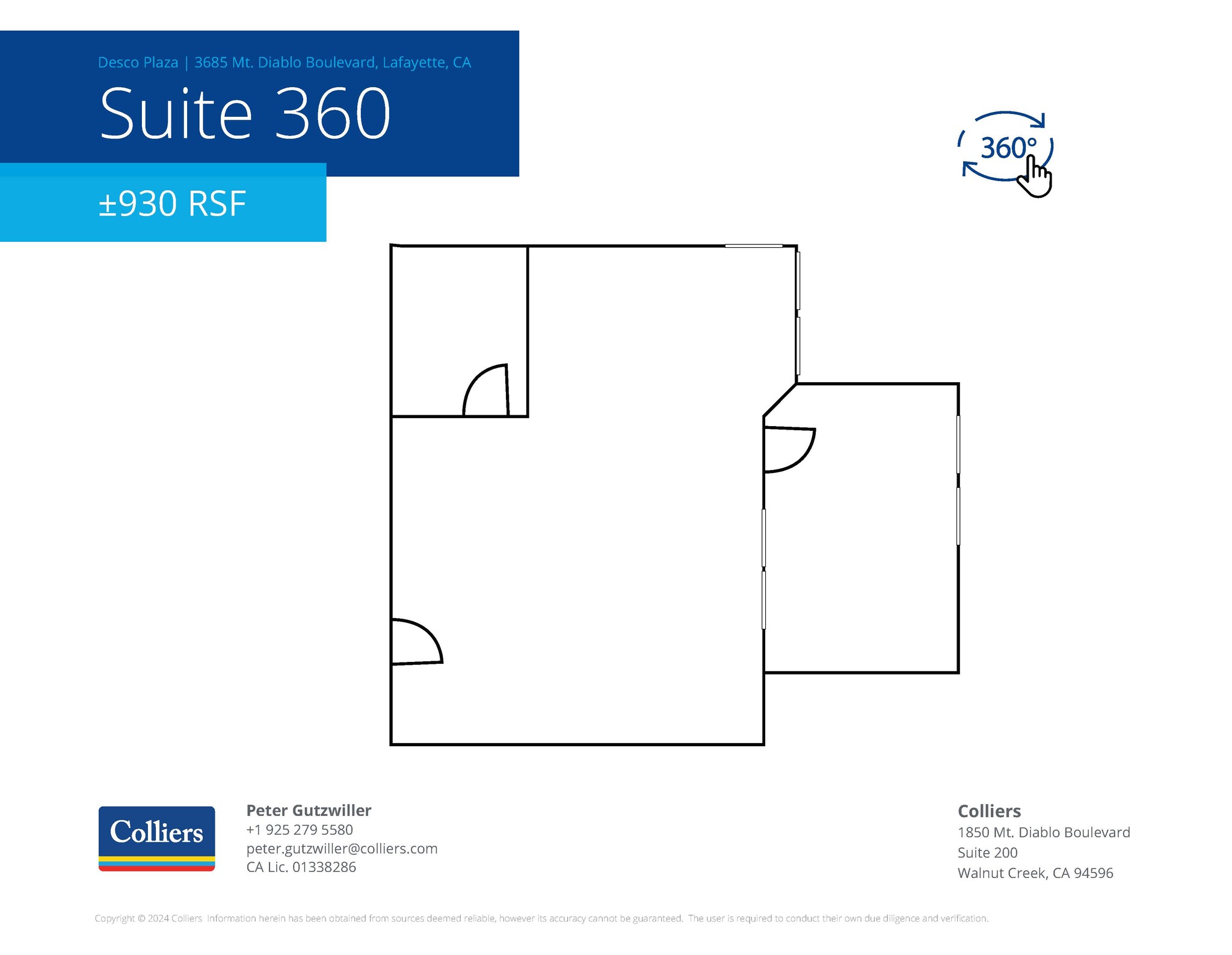 3685 Mount Diablo Blvd, Lafayette, CA for lease Floor Plan- Image 1 of 1