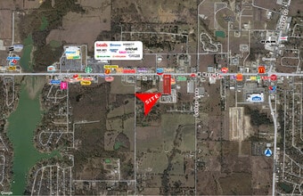 721 W Main St, Gun Barrel City, TX - AERIAL map view