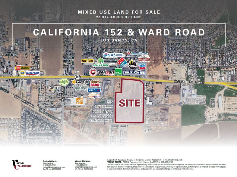 California 152, Los Banos, CA for sale - Building Photo - Image 1 of 2