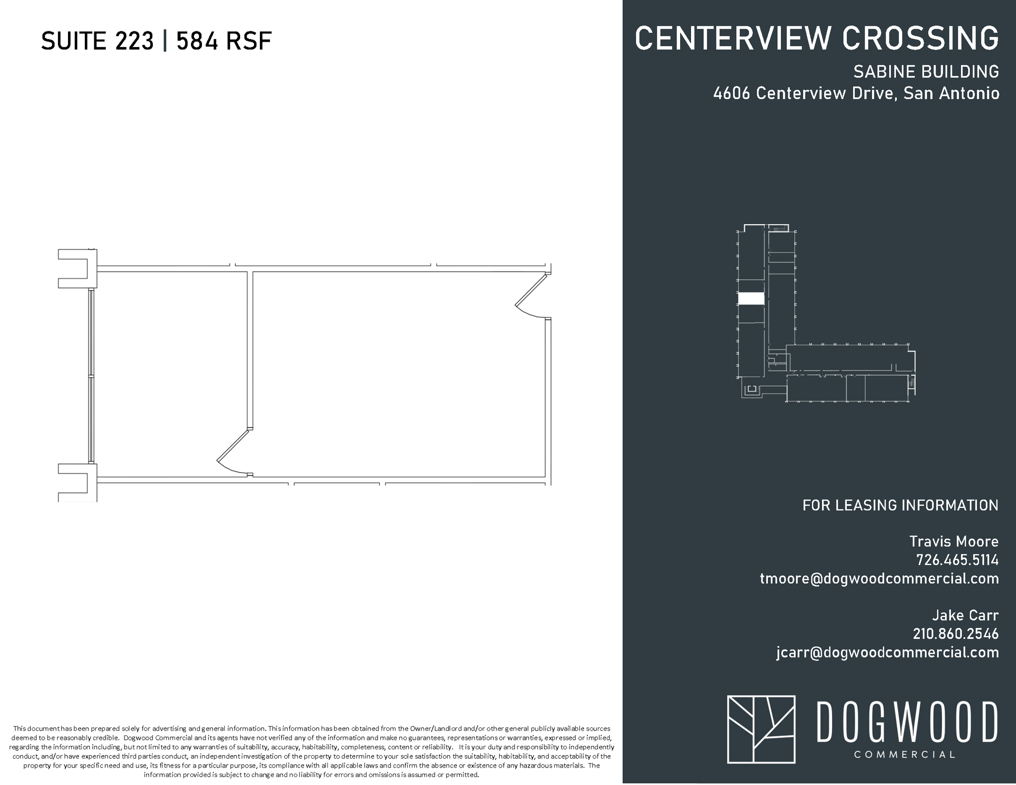 4538 Centerview Dr, San Antonio, TX for lease Floor Plan- Image 1 of 1