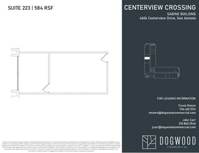 4538 Centerview Dr, San Antonio, TX for lease Floor Plan- Image 1 of 1