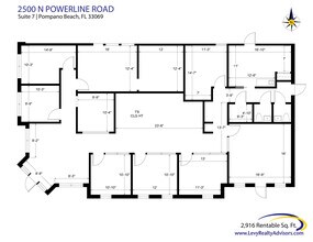 2500 N Powerline Rd, Pompano Beach, FL for lease Floor Plan- Image 2 of 14
