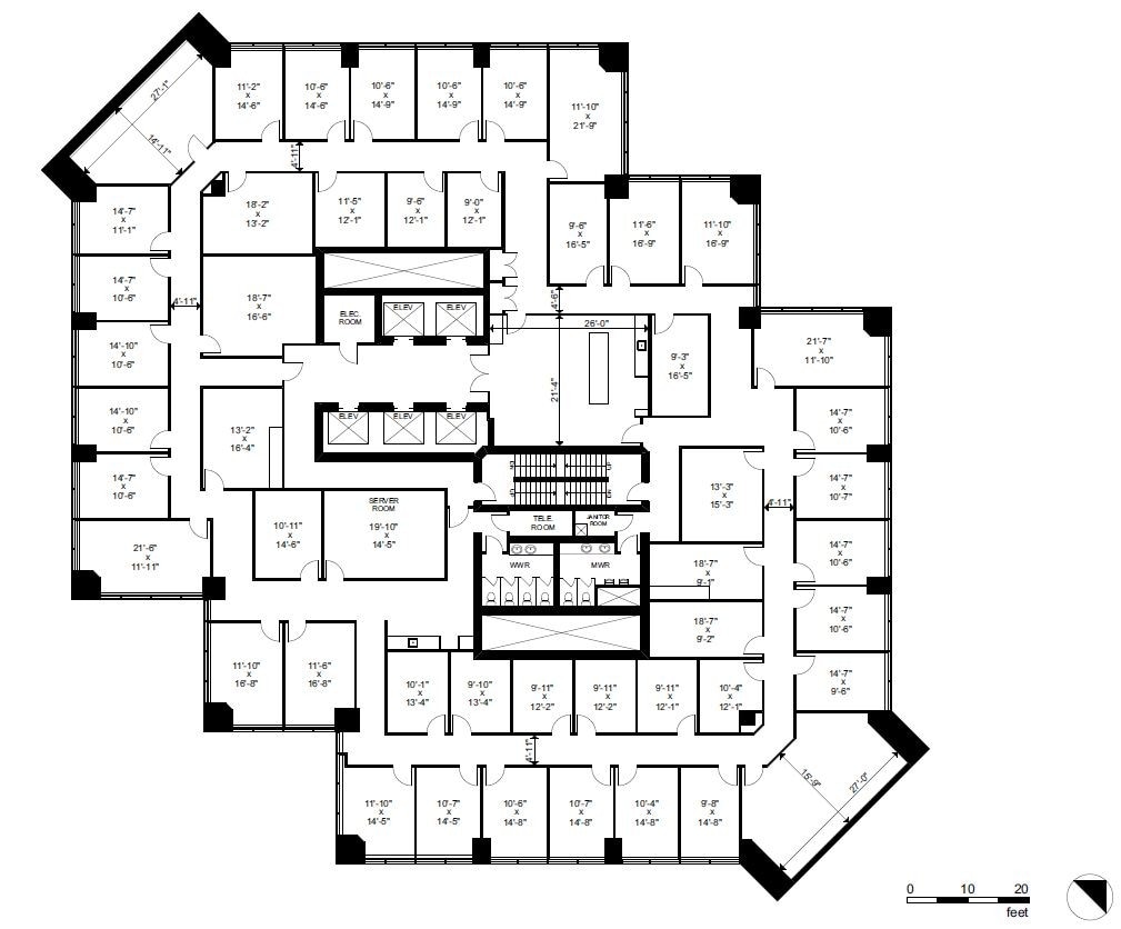 321 6th Ave SW, Calgary, AB for lease Floor Plan- Image 1 of 1