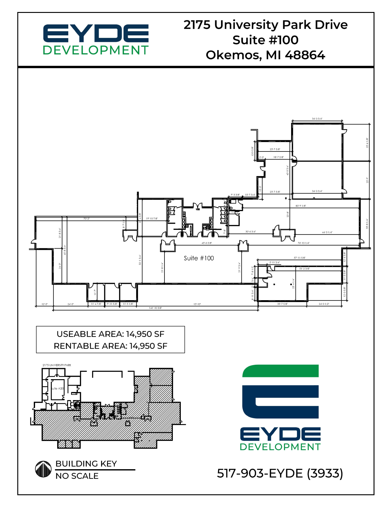 2175 University Park Dr, Okemos, MI for sale Floor Plan- Image 1 of 1