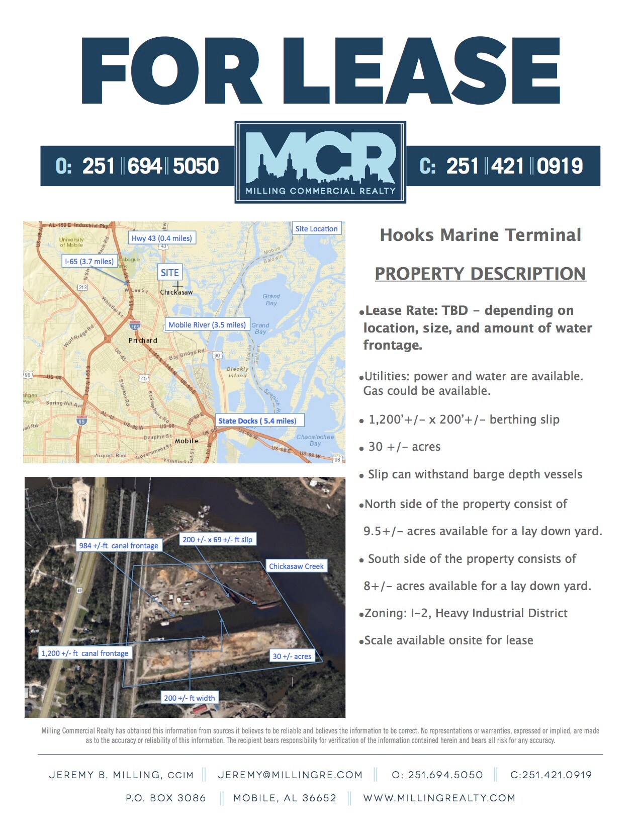 91 Hardwood Dr, Mobile, AL 36611 Hooks Marine Terminal