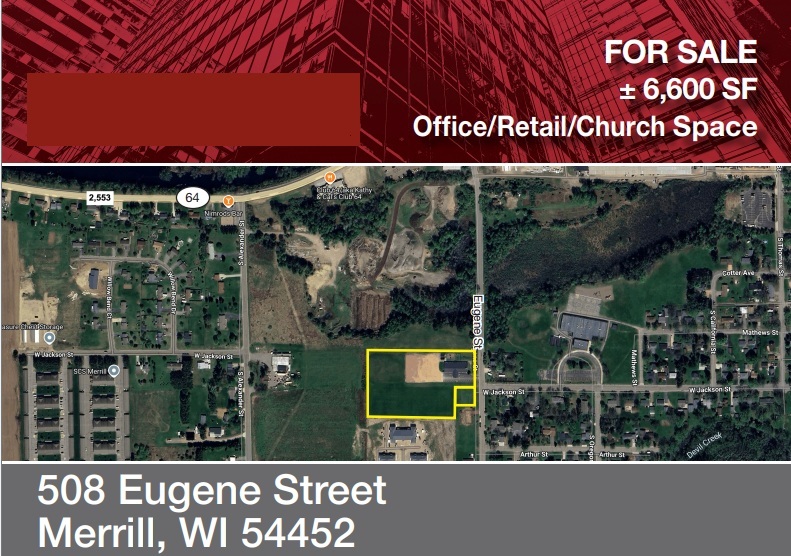 508 Eugene St, Merrill, WI for sale - Building Photo - Image 1 of 2