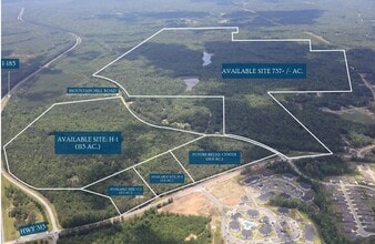 Hwy 315 H-5, Fortson, GA - AERIAL map view - Image1