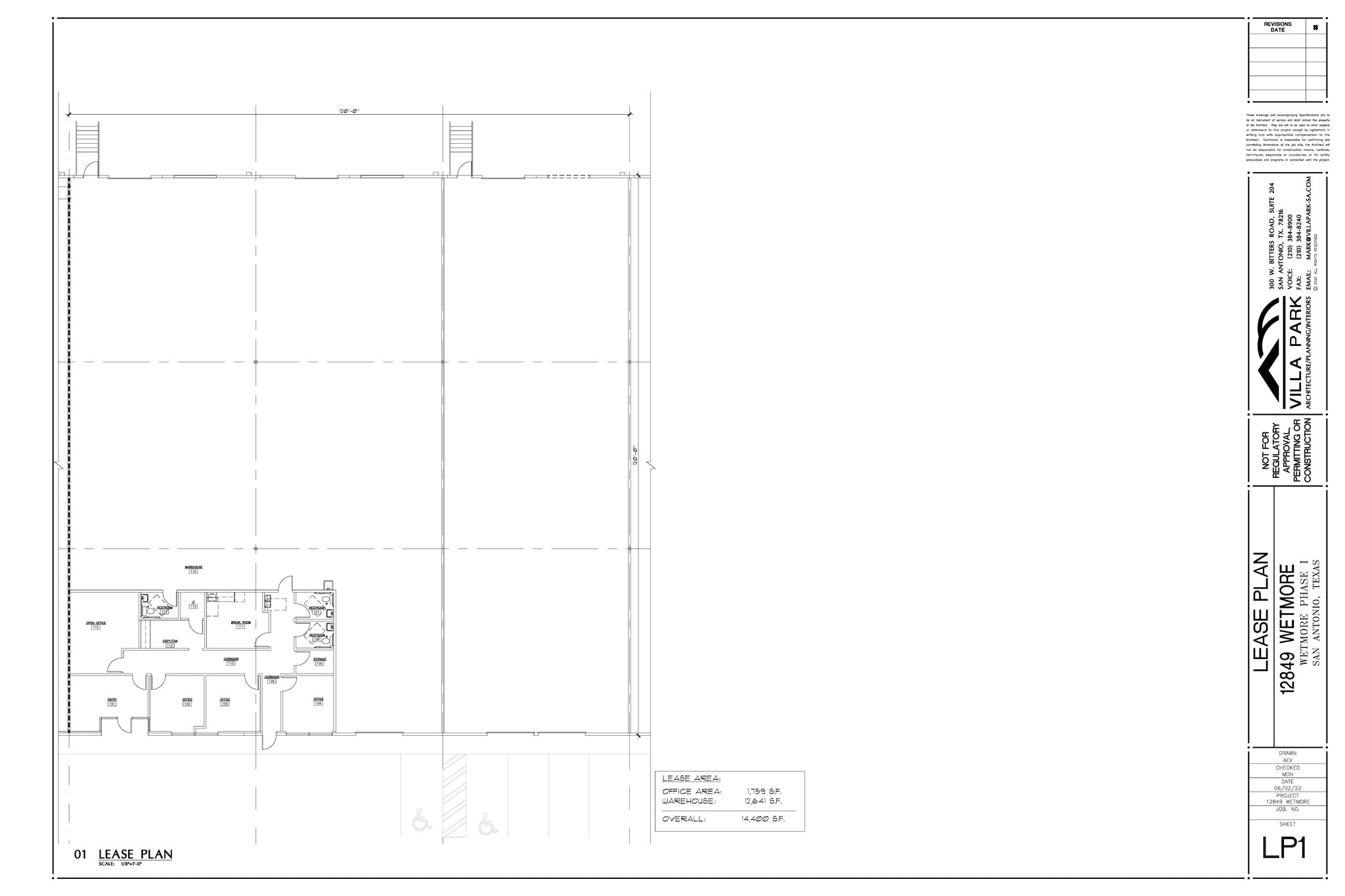 12625 Wetmore Rd, San Antonio, TX for lease Floor Plan- Image 1 of 1