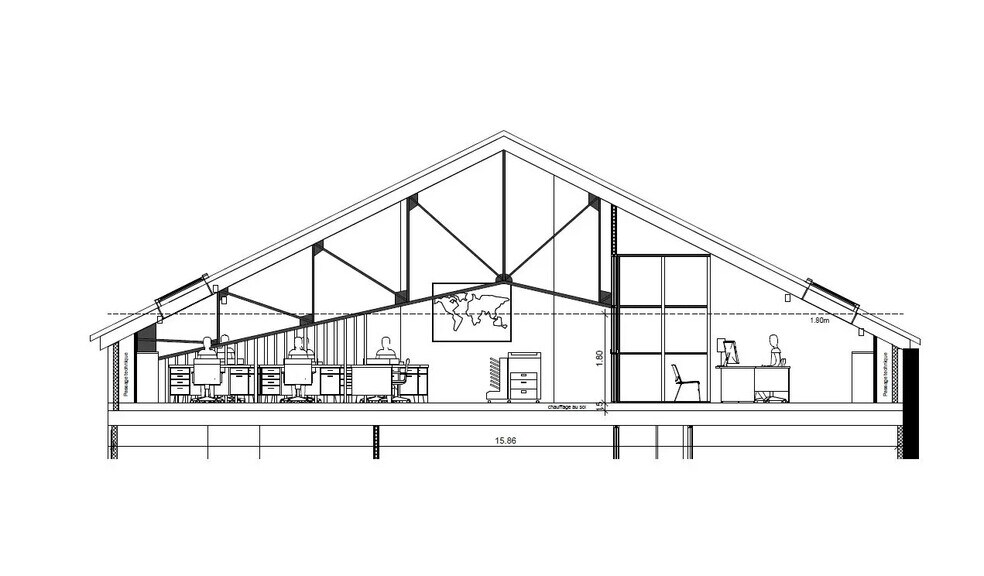 Office in Le Havre for lease - Building Photo - Image 3 of 3