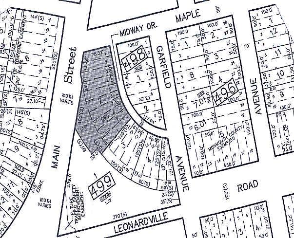 875-885 Main St, Belford, NJ for lease - Plat Map - Image 2 of 3