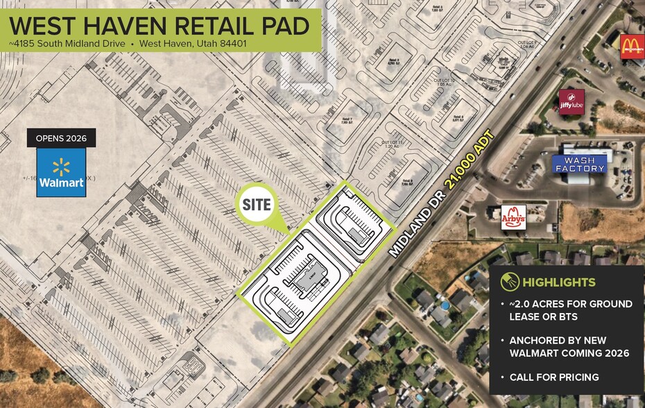 4185 S Midland Dr, West Haven, UT for lease - Building Photo - Image 1 of 1