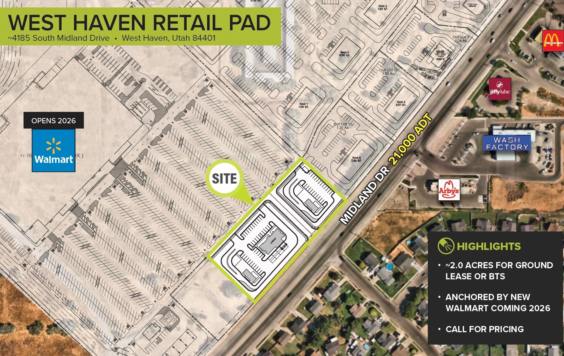4185 S Midland Dr, West Haven, UT for lease Building Photo- Image 1 of 2