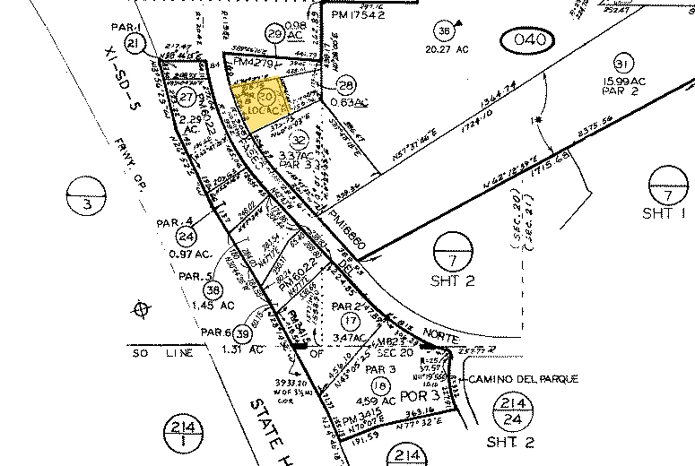 6120 Paseo del Norte, Carlsbad, CA for lease - Plat Map - Image 2 of 40