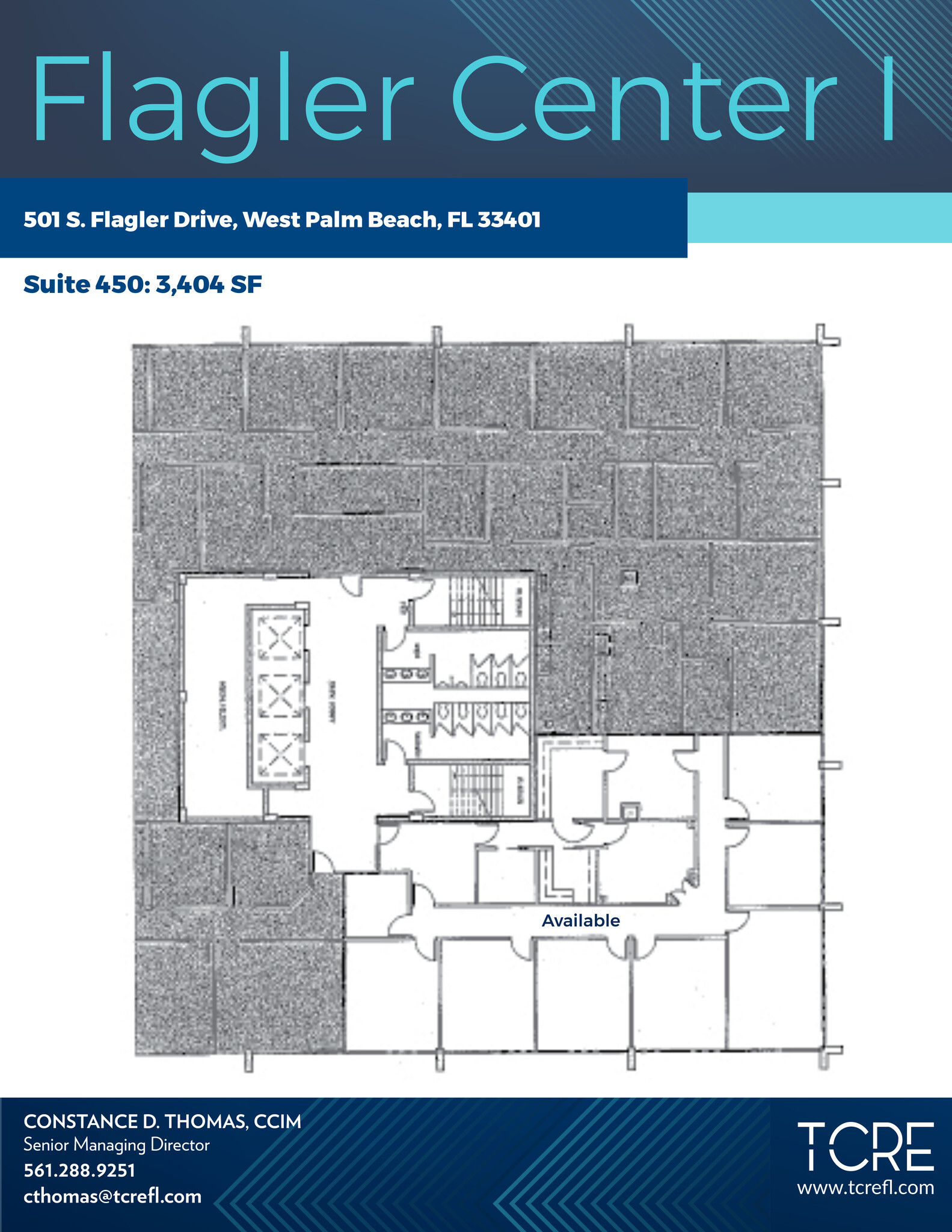 501 S Flagler Dr, West Palm Beach, FL for lease Site Plan- Image 1 of 1