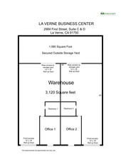 2974-2988 First St, La Verne, CA for lease Floor Plan- Image 1 of 1