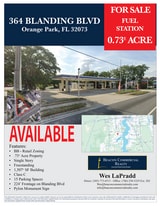 364 Blanding Blvd, Orange Park FL - Gas Station
