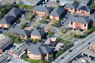 Bruntcliffe Rd, Morley, WYK - AERIAL map view