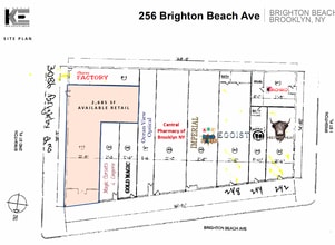 242-260 Brighton Beach Ave, Brooklyn, NY for lease Site Plan- Image 2 of 3