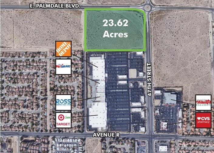 E Palmdale Ave, Palmdale, CA for lease - Building Photo - Image 1 of 2