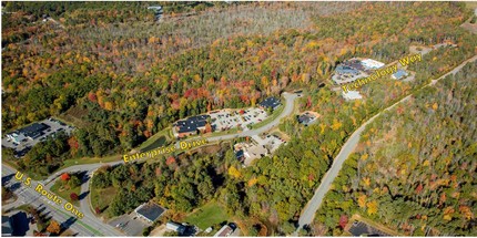 375 US Route 1, Scarborough, ME - aerial  map view