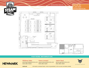 1401 Zuni St, Denver, CO for lease Floor Plan- Image 2 of 2