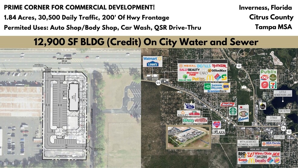 1601 W Main St, Inverness, FL for sale - Building Photo - Image 1 of 49