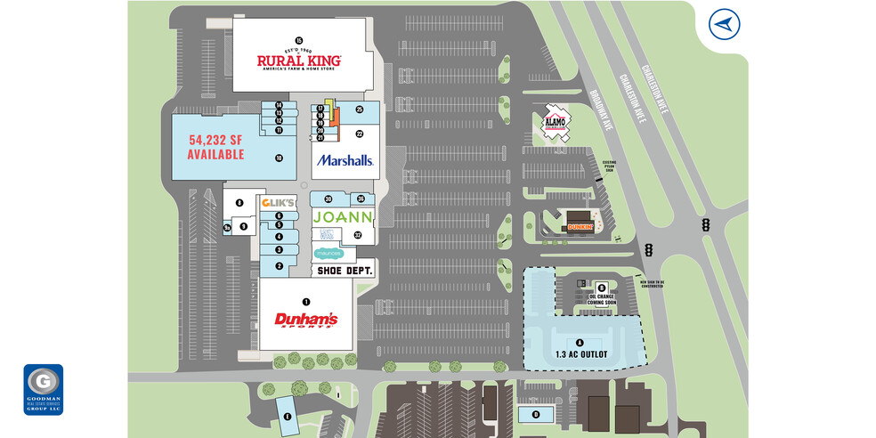 Cross County Mall Outlots portfolio of 2 properties for sale on LoopNet.com - Site Plan - Image 2 of 6