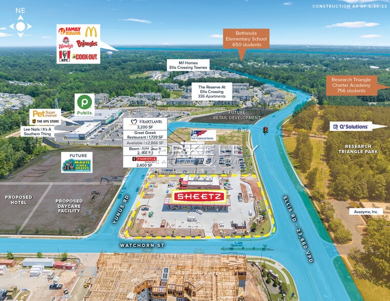 NEC Ellis Road & Watchorn Street, Durham, NC 27703 New Sheetz 15