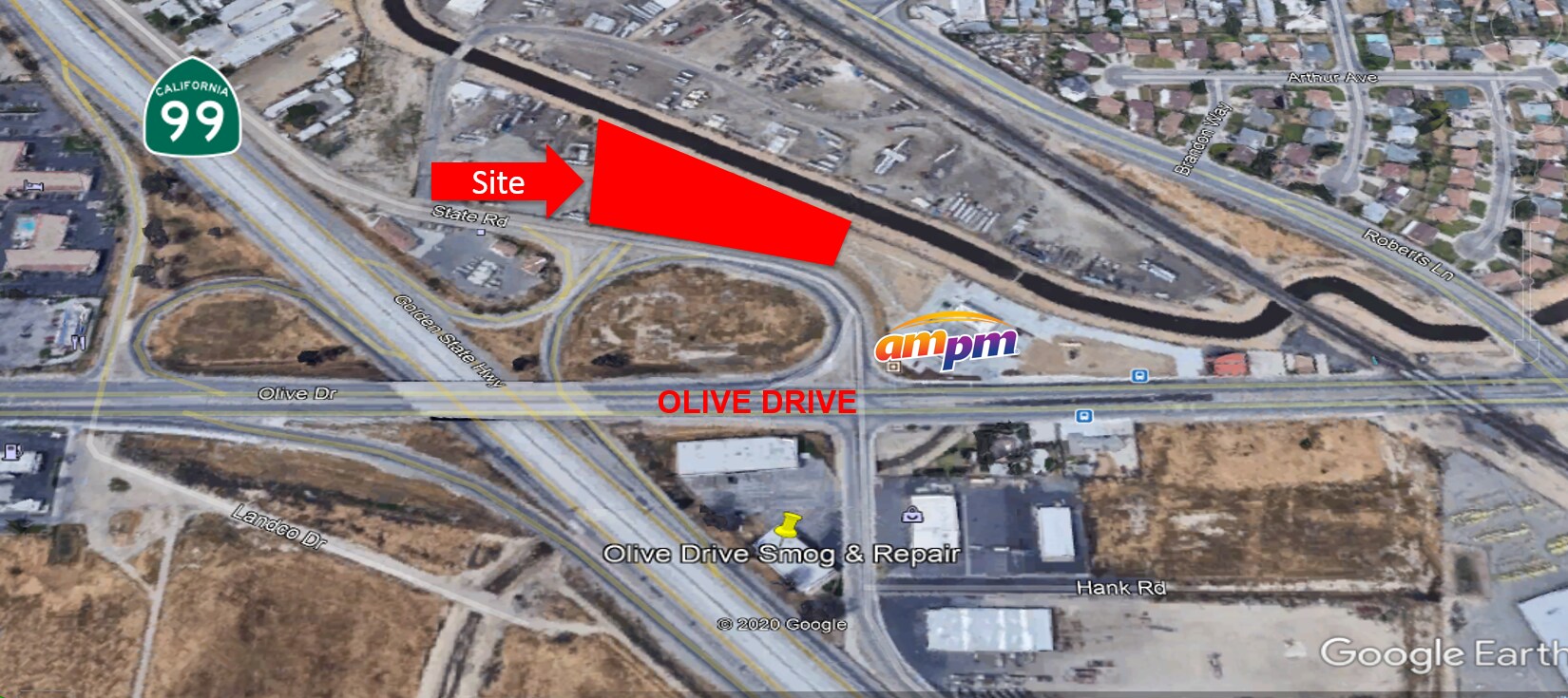 Highway 99 & Olive Drive, Bakersfield, CA 93308
