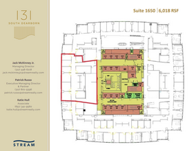 131 S Dearborn St, Chicago, IL for lease Floor Plan- Image 1 of 1