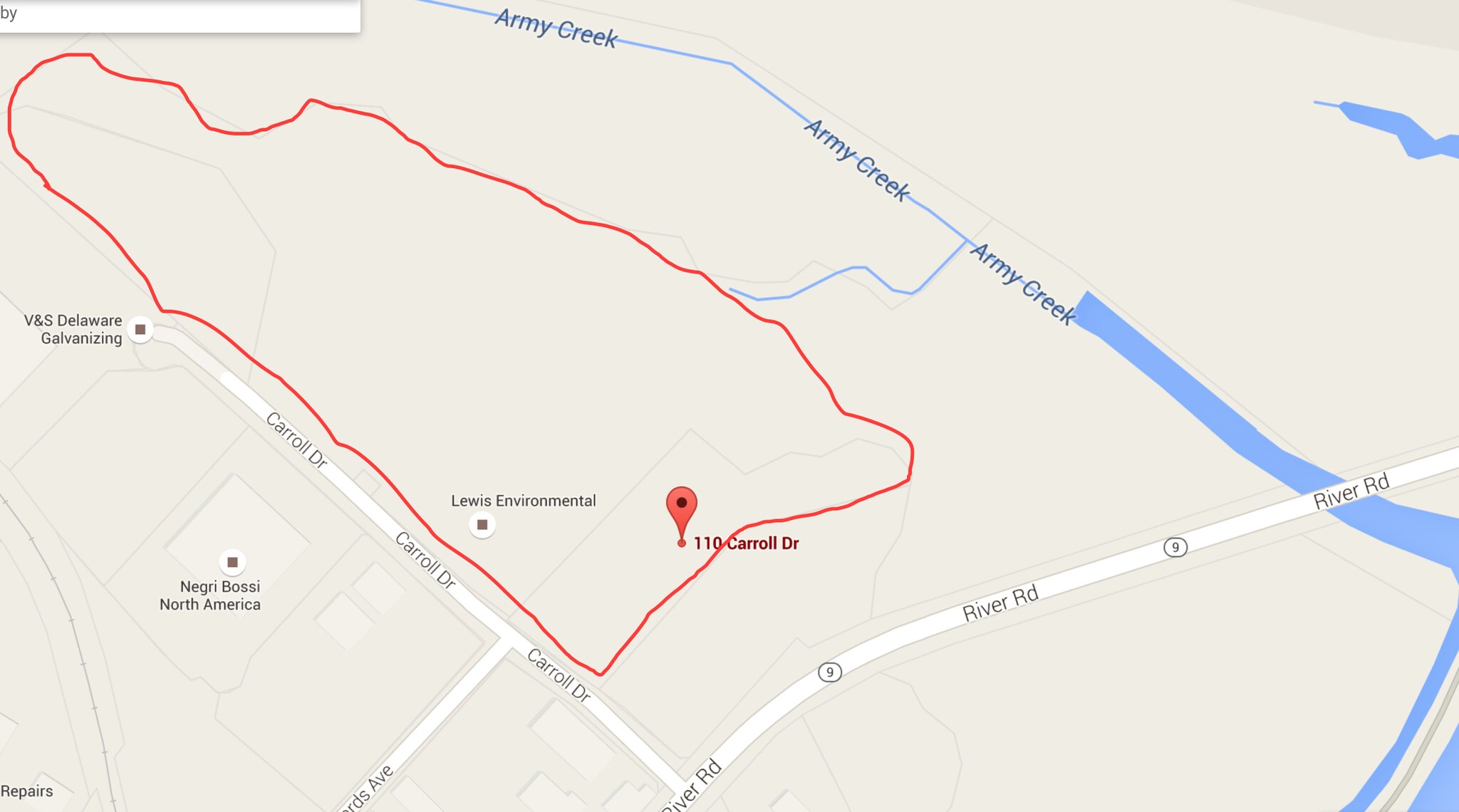 100 Carroll Dr, New Castle, DE for sale Site Plan- Image 1 of 1